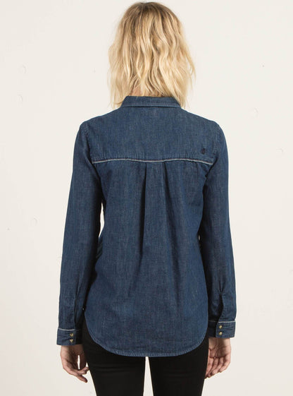 Cham Jam Long Sleeve Shirt - Deep Water