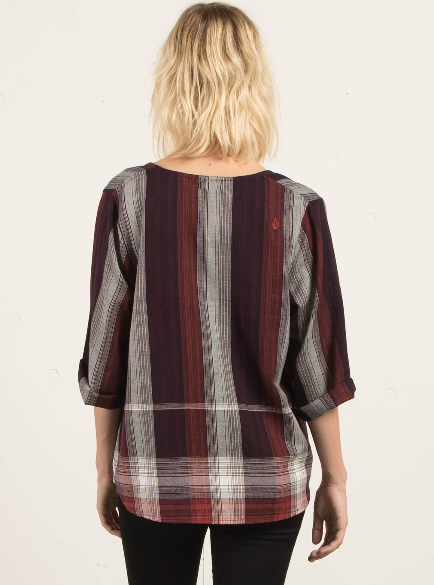 Well Plaid Throw - Plum