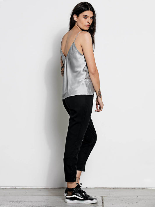 GMJ Cami - Metalic Silver