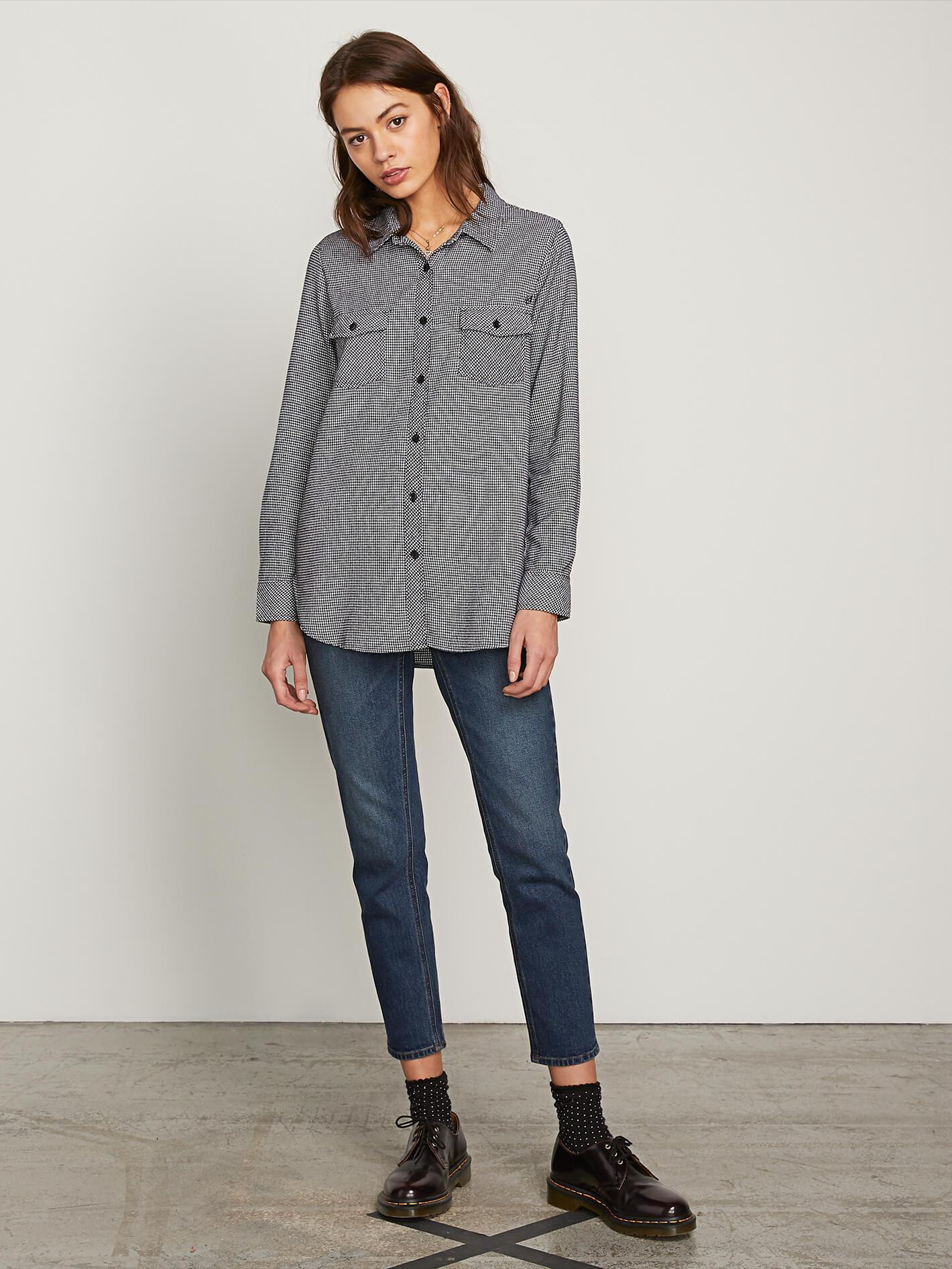 GETTING RAD PLAID LS