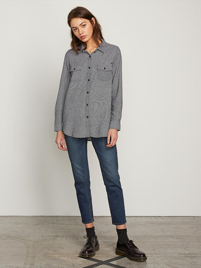 GETTING RAD PLAID LS