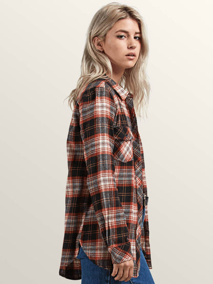 GETTING RAD PLAID LS