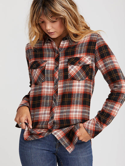 GETTING RAD PLAID LS