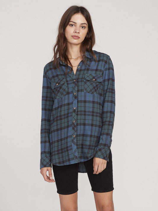 GETTING RAD PLAID LS