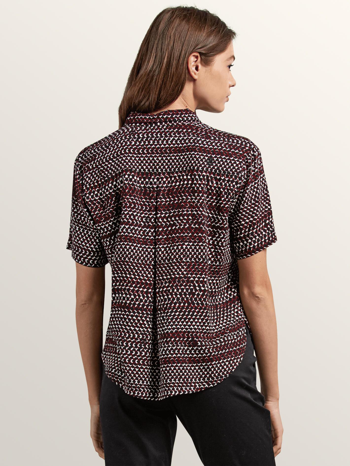 Stone Resort Shirt - Burgundy