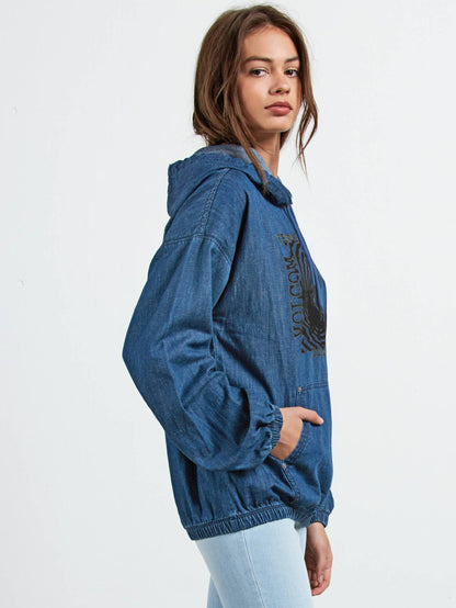 Yo Shortie Pullover Shirt - Flight Blue