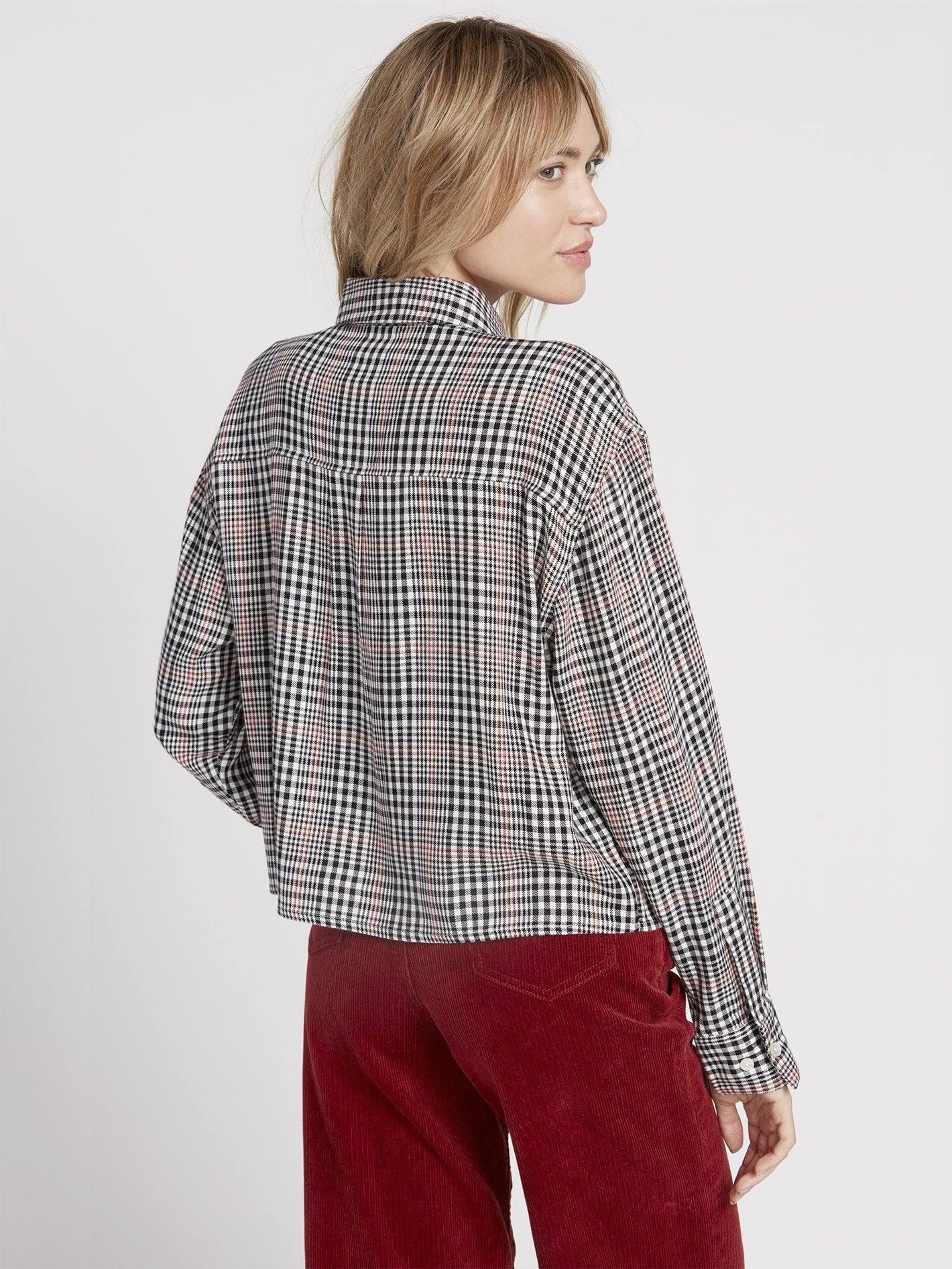 Fad Friend Shirt - Black Plaid