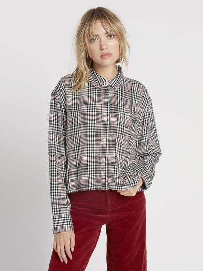 Fad Friend Shirt - Black Plaid