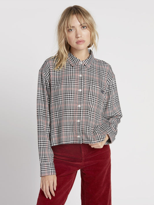 Fad Friend Shirt - Black Plaid