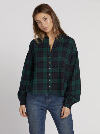 Untamed Feels Top Shirt - Green