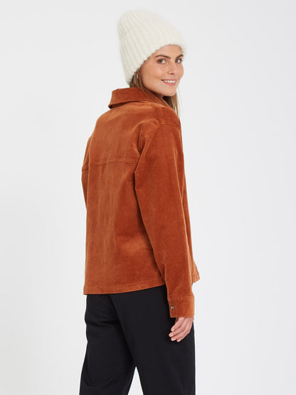 Sha Lala Shacket Over-shirt - MOCHA