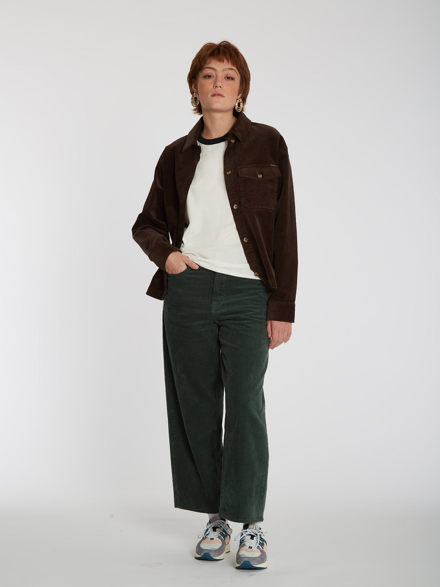 Sha Lala Shacket Over-shirt - ESPRESSO