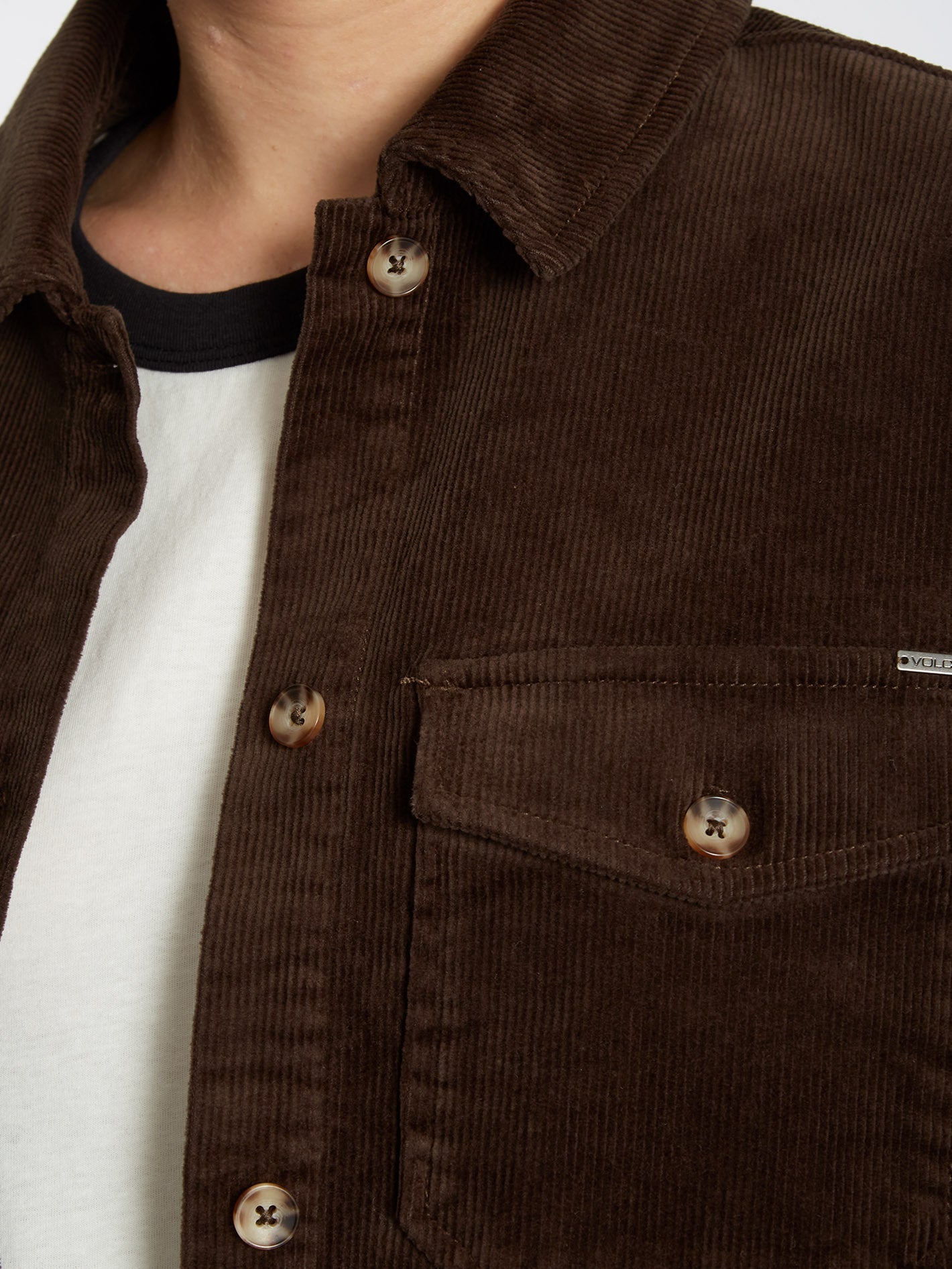 Sha Lala Shacket Over-shirt - ESPRESSO