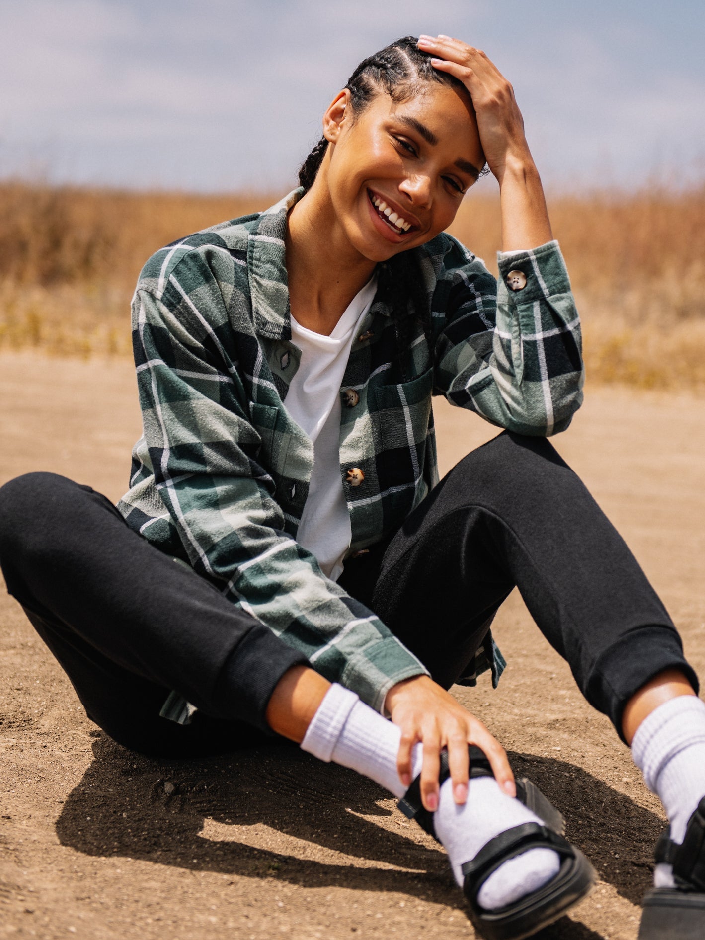 Oversize Me Over-Shirt - DARK PINE