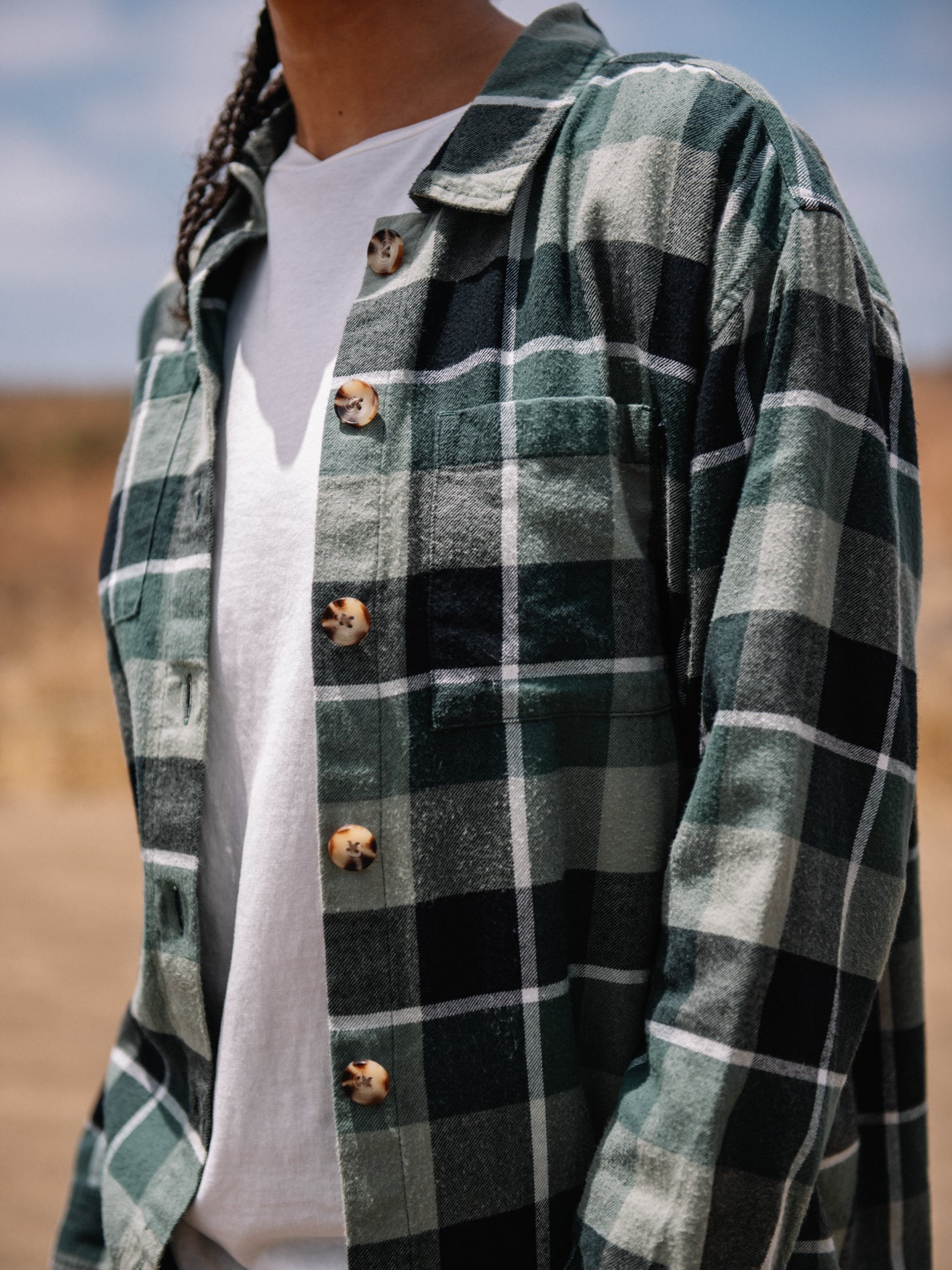 Oversize Me Over-Shirt - DARK PINE