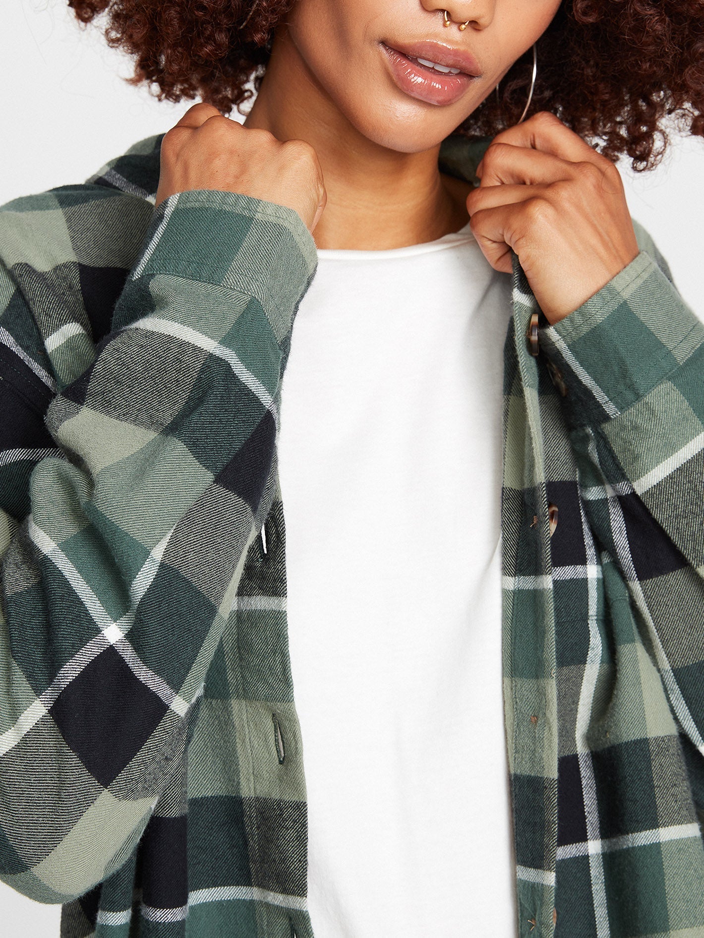Oversize Me Over-Shirt - DARK PINE