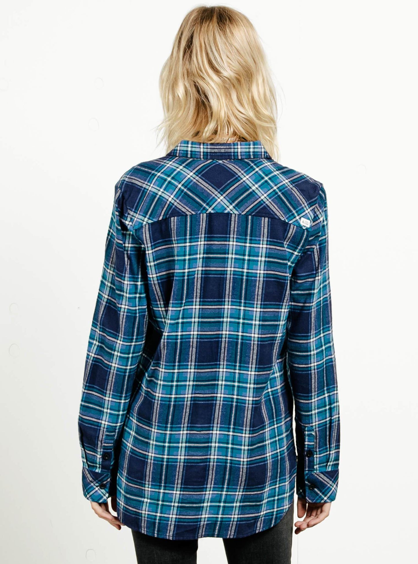 Fly High Long Sleeve Flannel - Royal