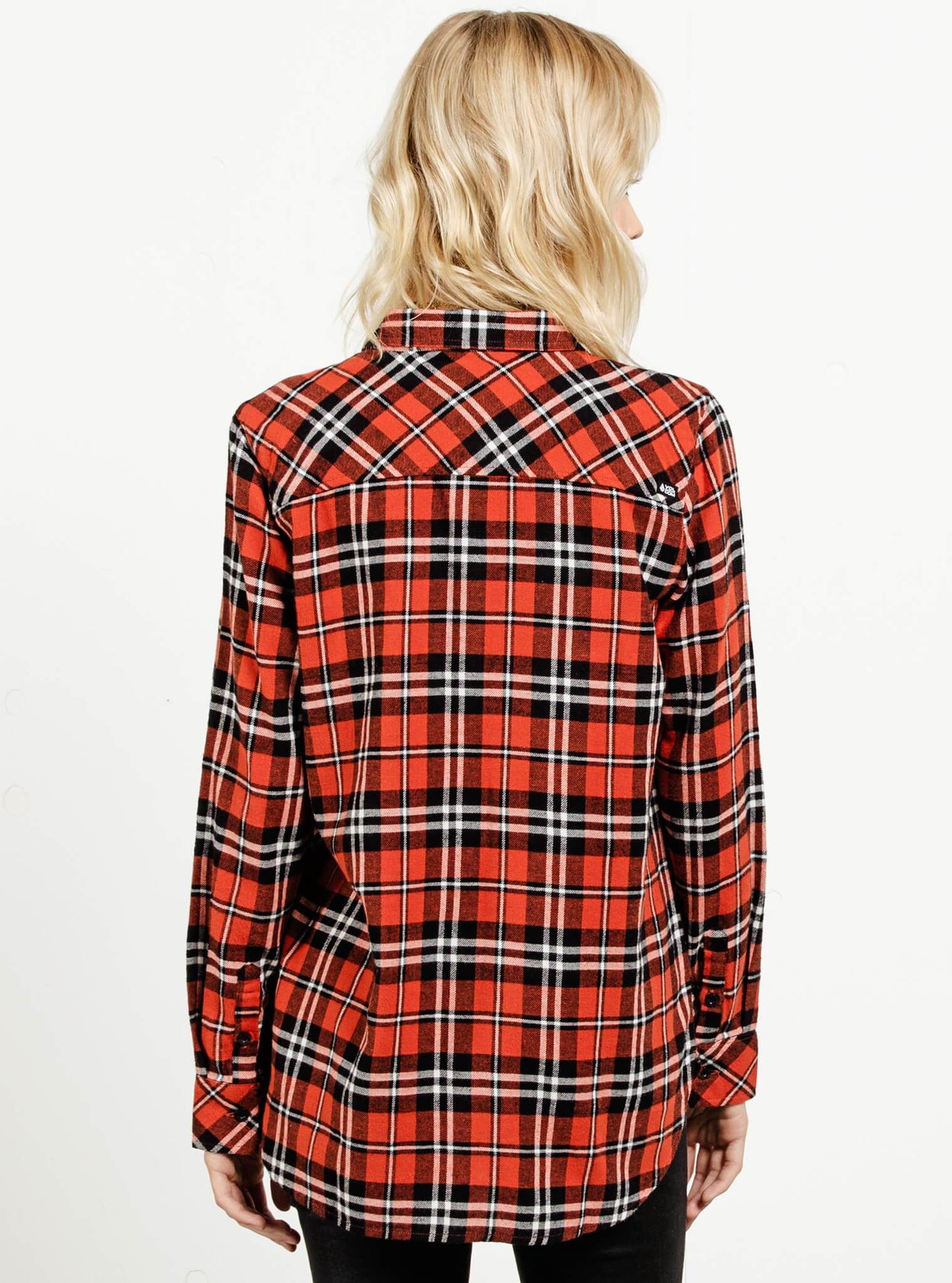 Fly High Long Sleeve Flannel - Rust