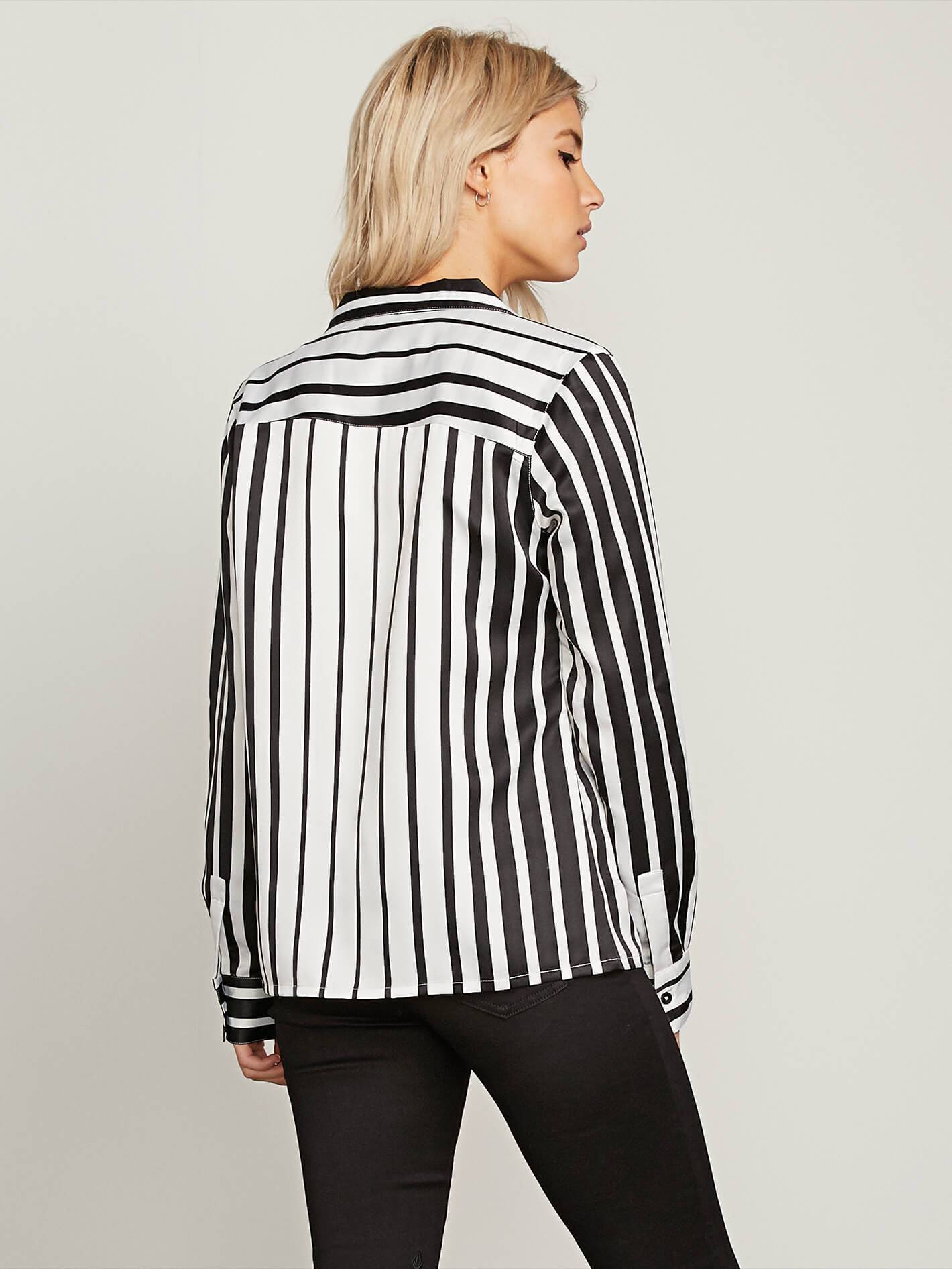 Git Faded Long Sleeve Top - Broken White