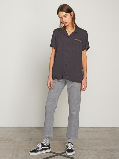 Strike It Hot Short Sleeve Shirt - Black