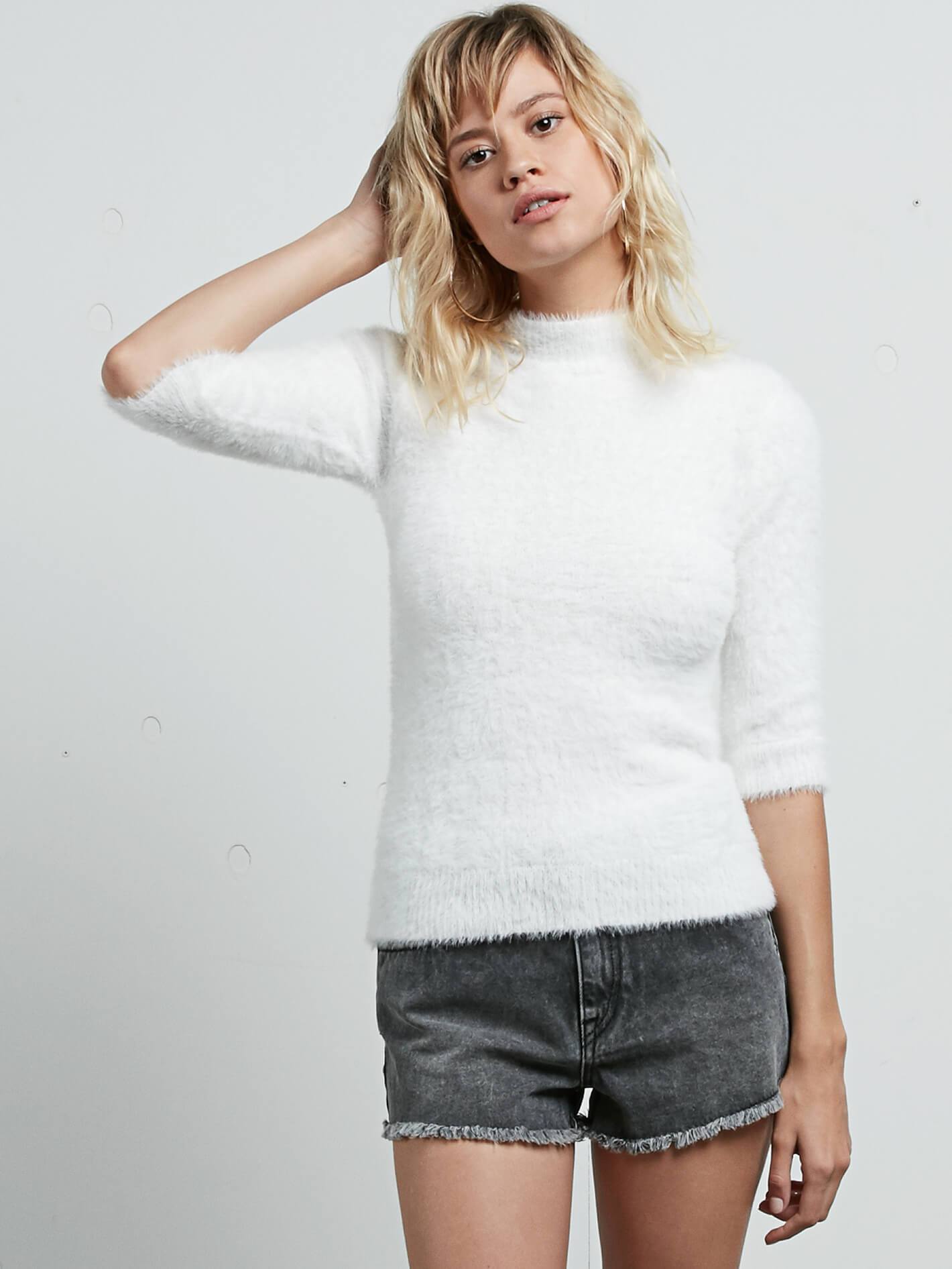 Bunney Riot Sweater - Star White