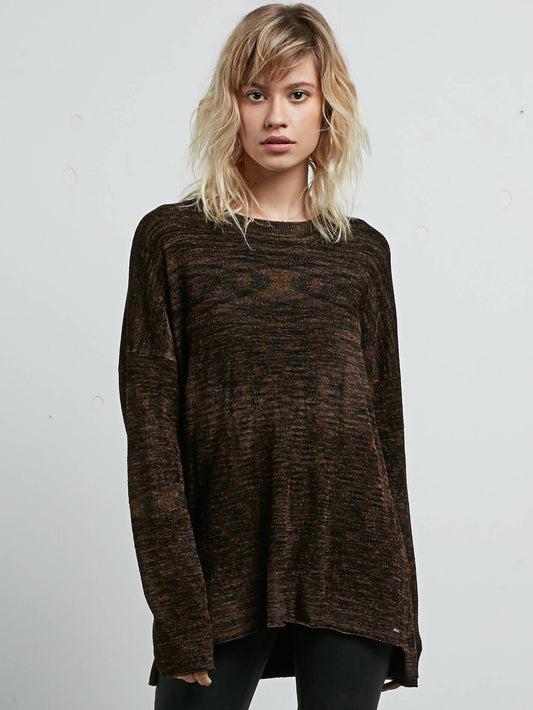 Yarn Moji Sweater - Black Combo