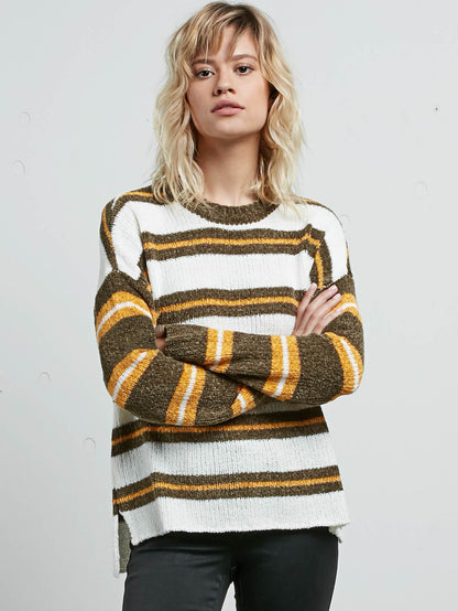 Yarn Moji Sweater - Dark Camo