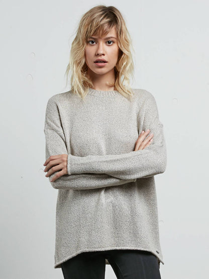 Yarn Moji Sweater - Light Grey