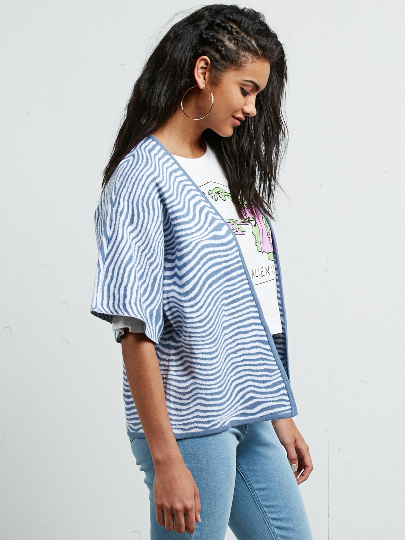 MAGNA SWEATER WASHED BLUE