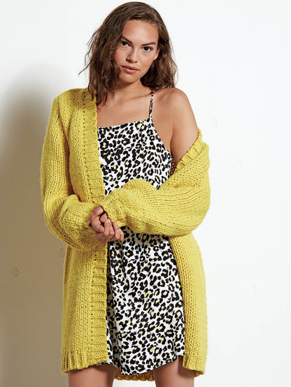 Knitastic Cardigan - Citron