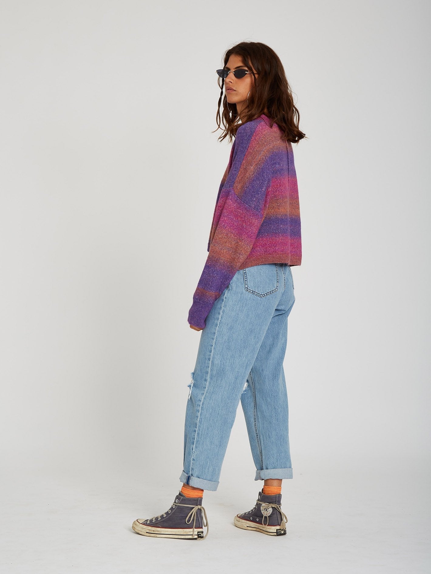 Neon Signs Sweater - Multi