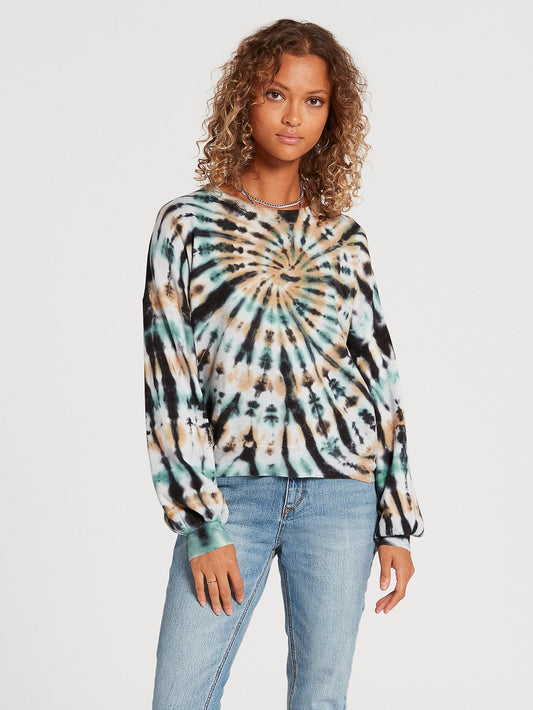 Dye Tying Sweater - MULTI