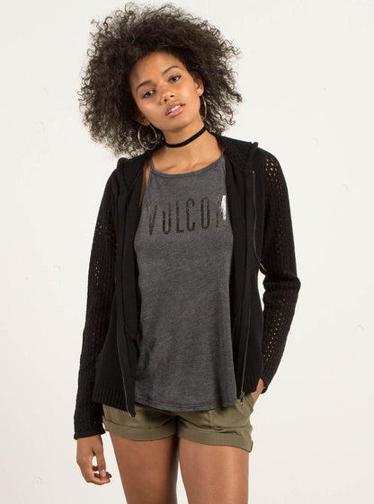 Hey Meshter Sweater - Black