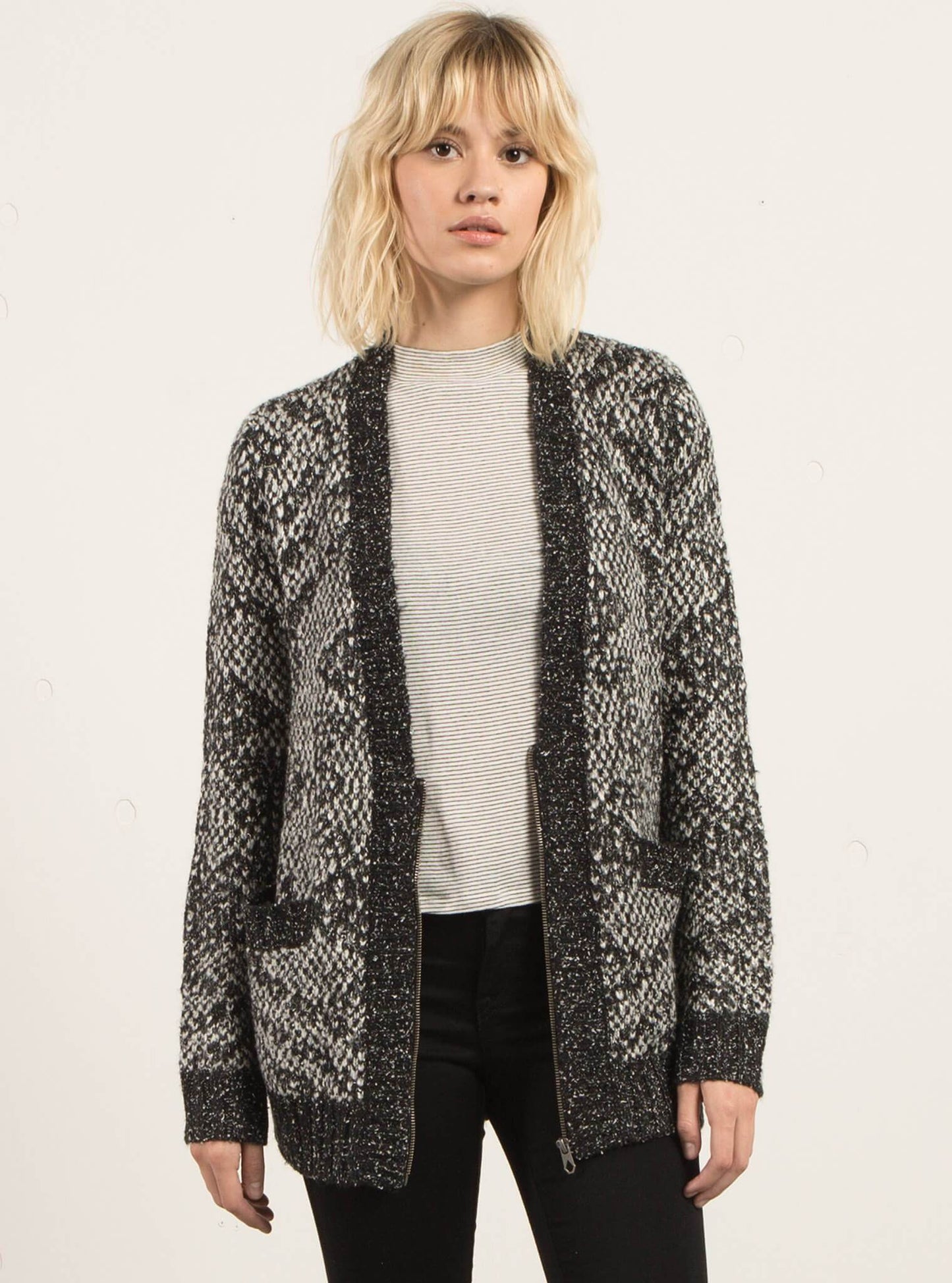 Grampaw Cardigan - Black