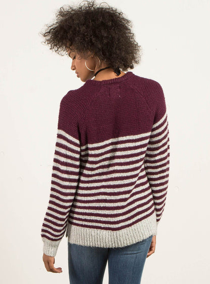 Cold Daze Sweater - Plum