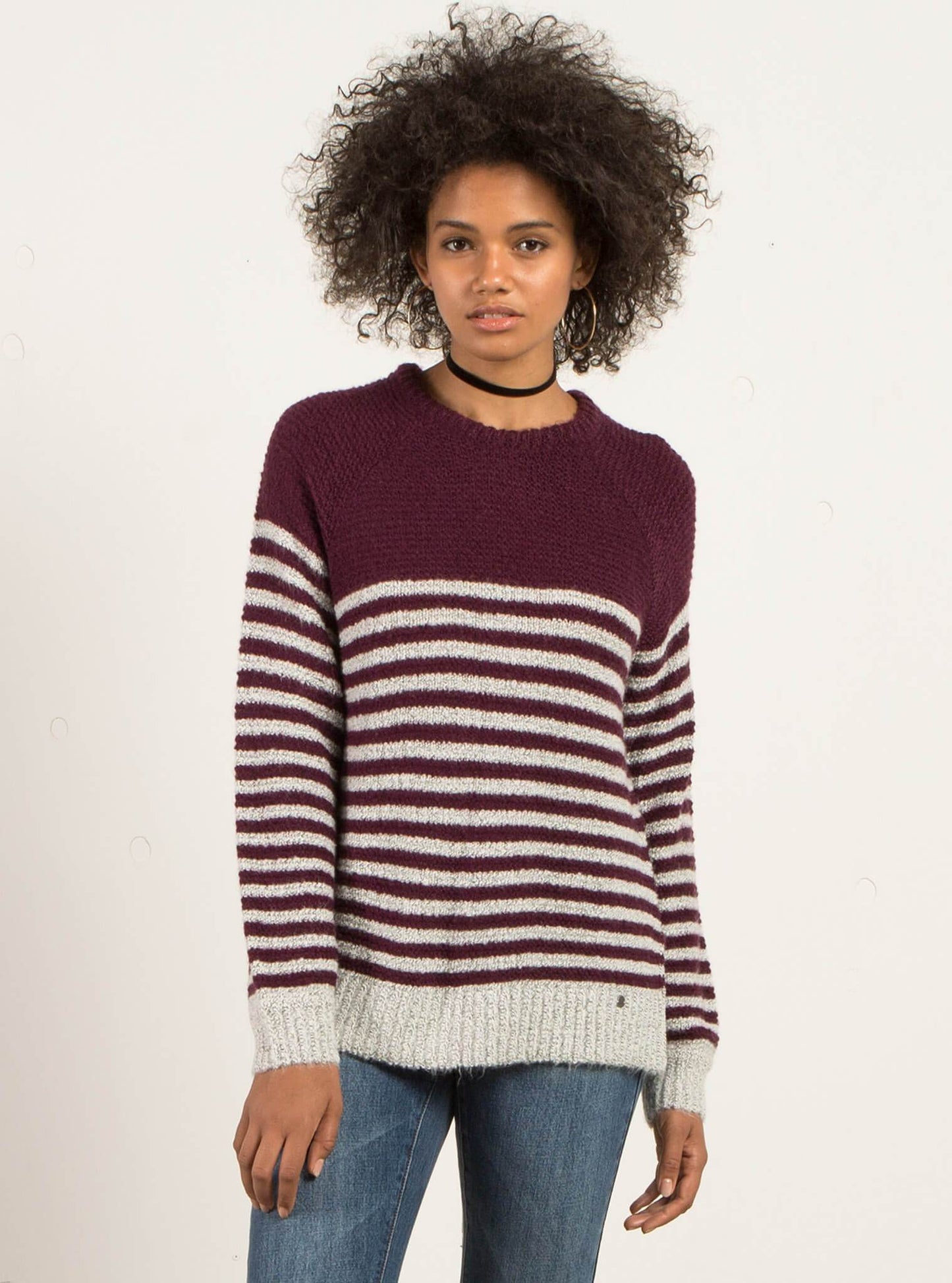 Cold Daze Sweater - Plum
