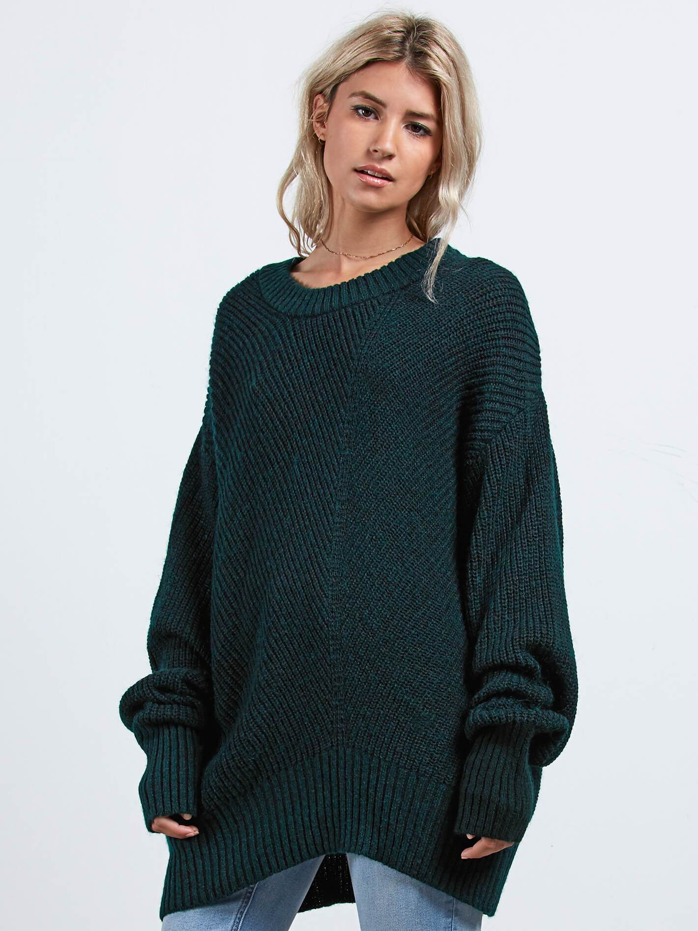 Stormy Pullover - Evergreen