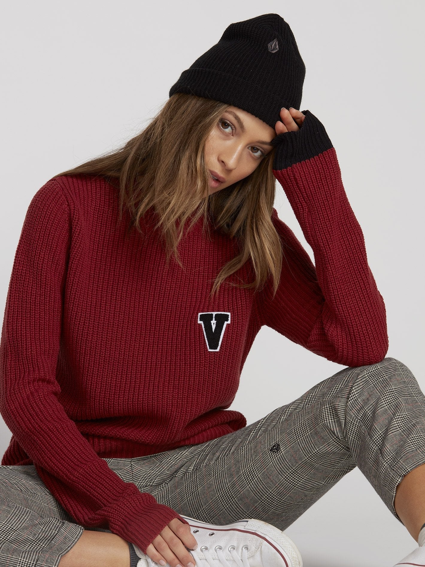 Snatchy Sweater - Auburn