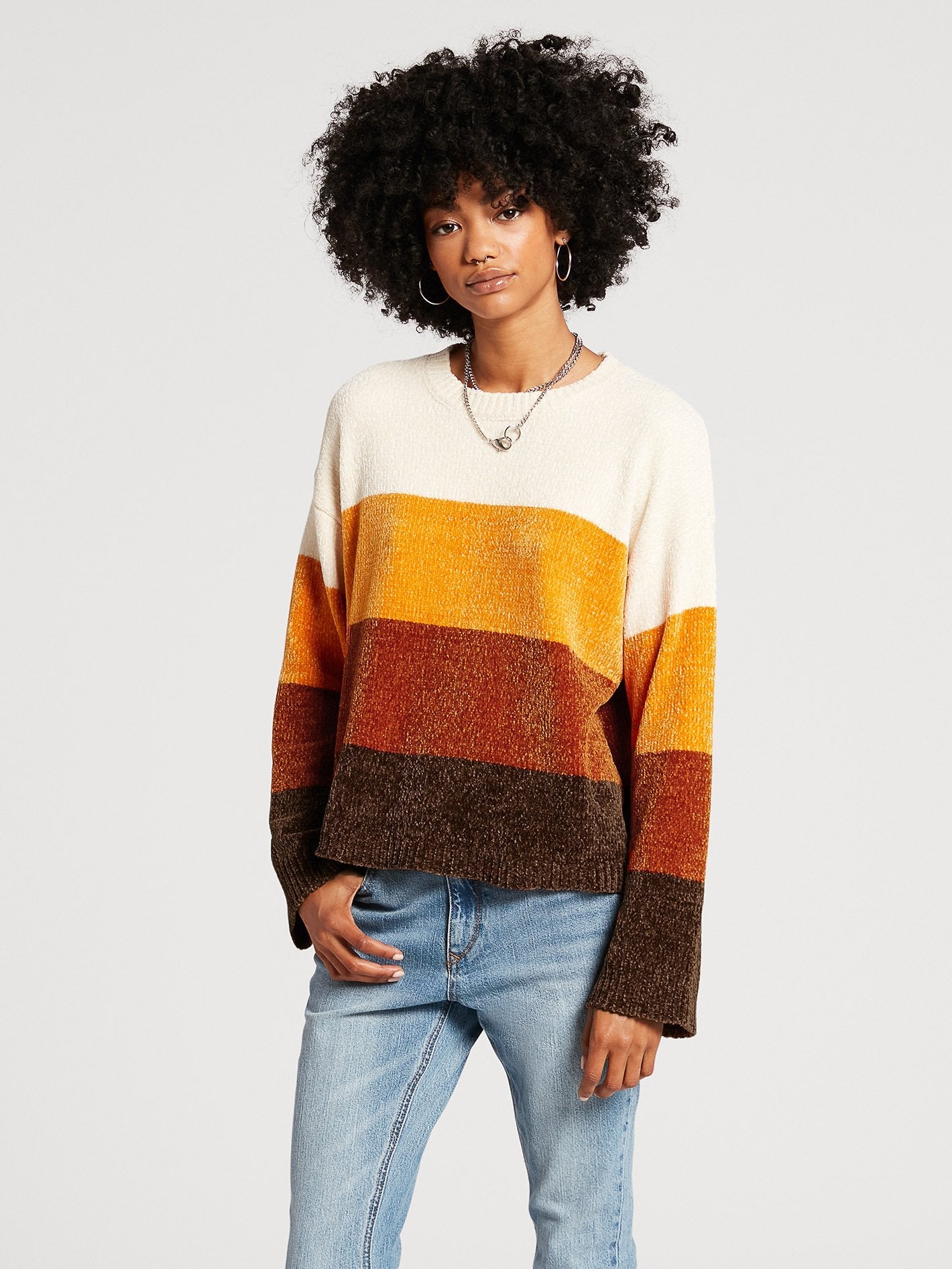 Bubble Tea Sweater - BROWN