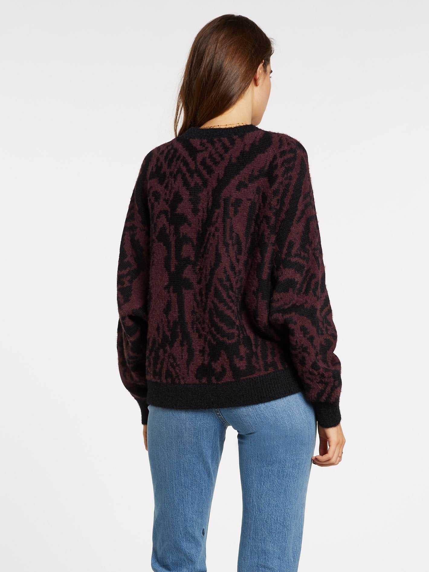 In A Meowment Sweater - BLACK COMBO