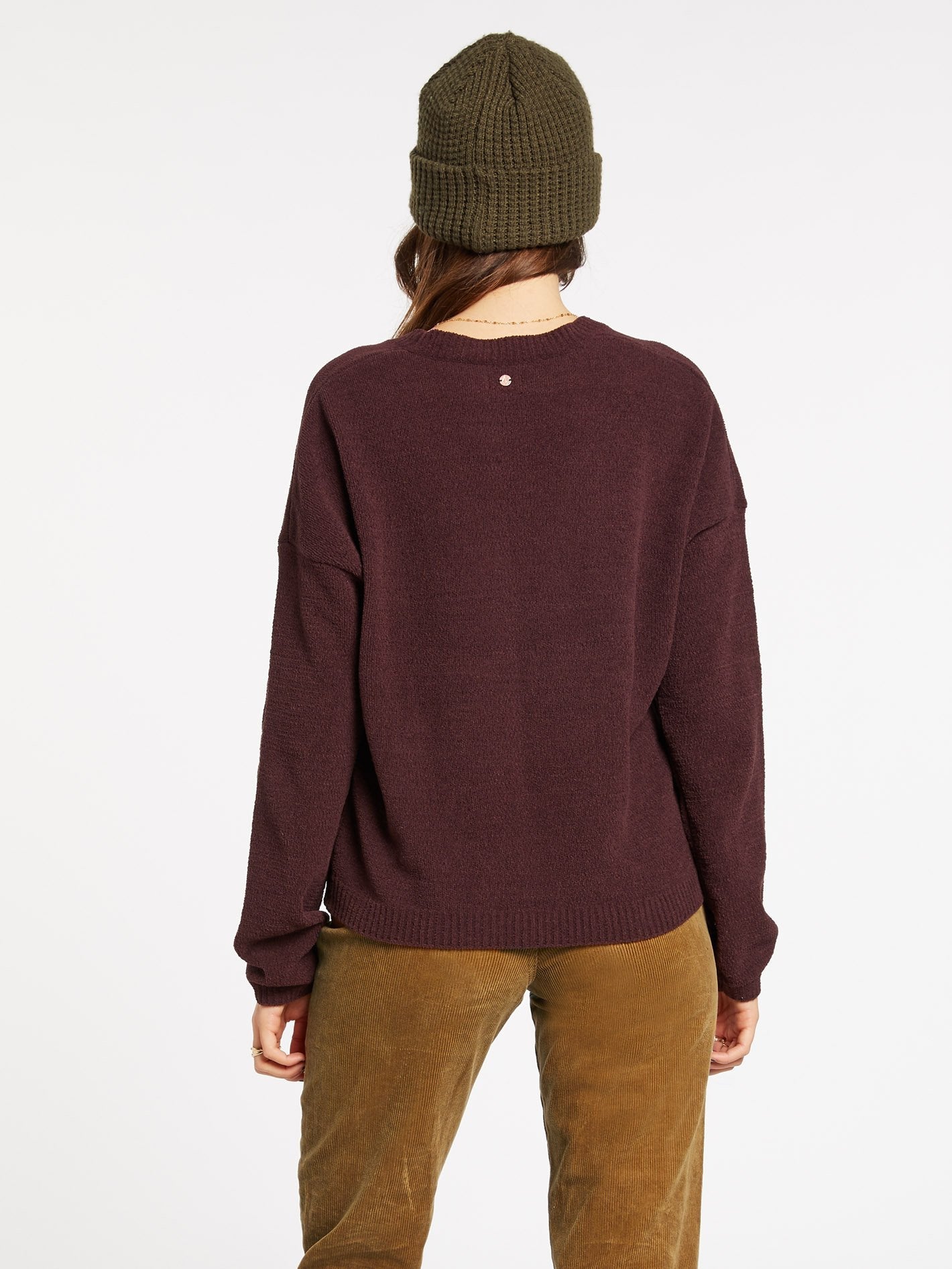 Stituations Sweater - BLACK PLUM