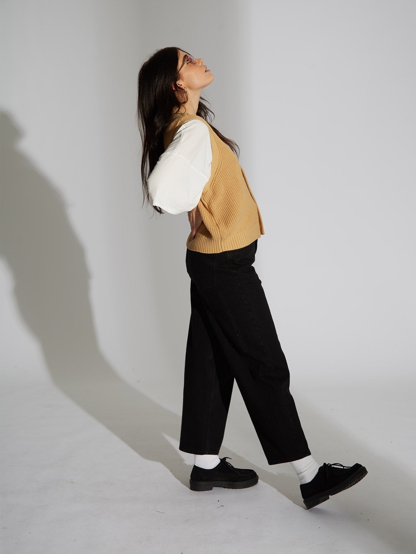 In Vestible Sweater - HAZELNUT