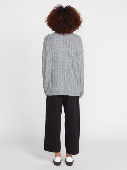 Low Low Polo Sweater - DAZE GREY
