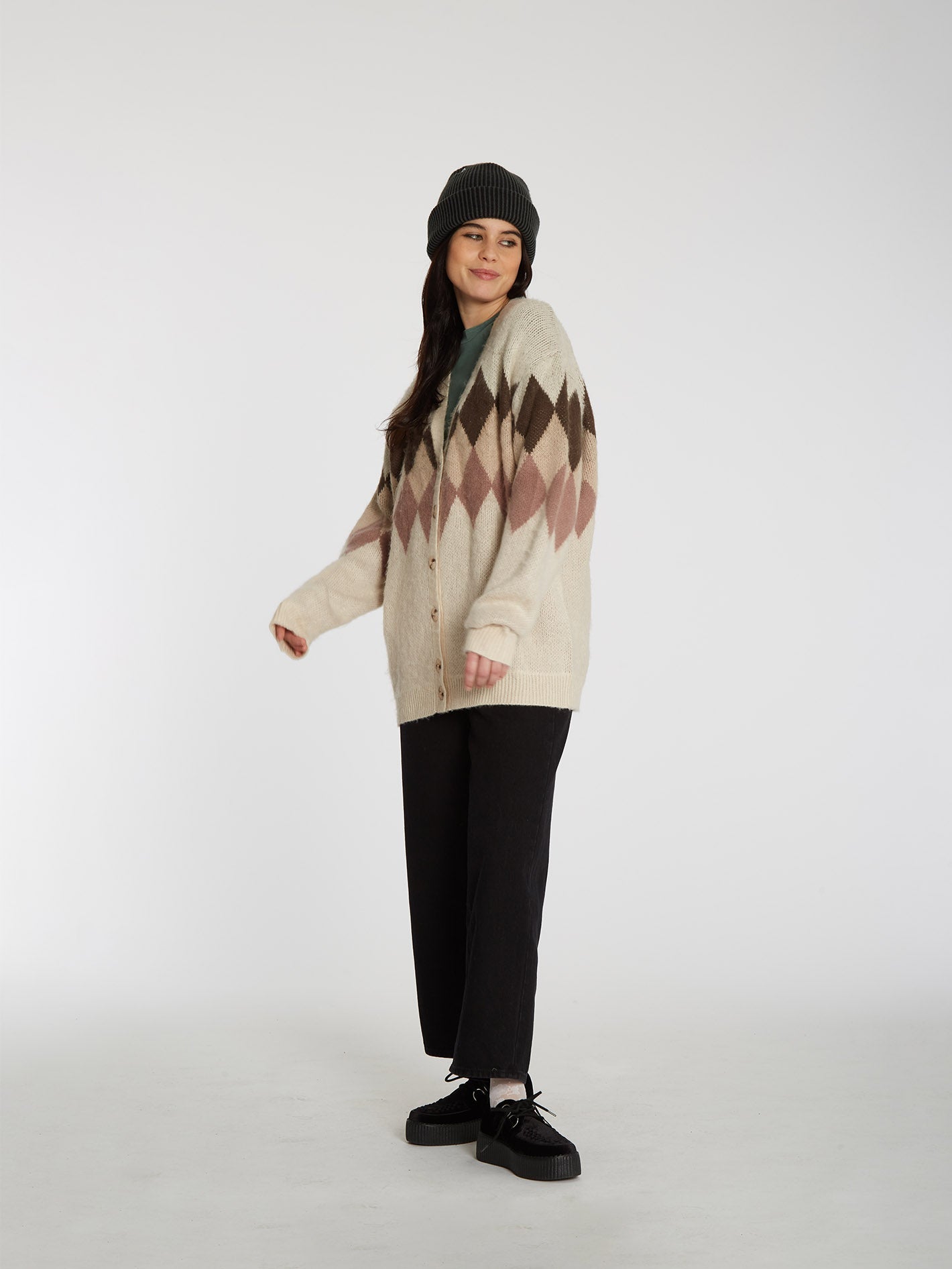 Grungdad Cardigan - SAND