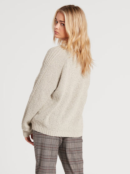 Boss Beach Cardigan - OATMEAL