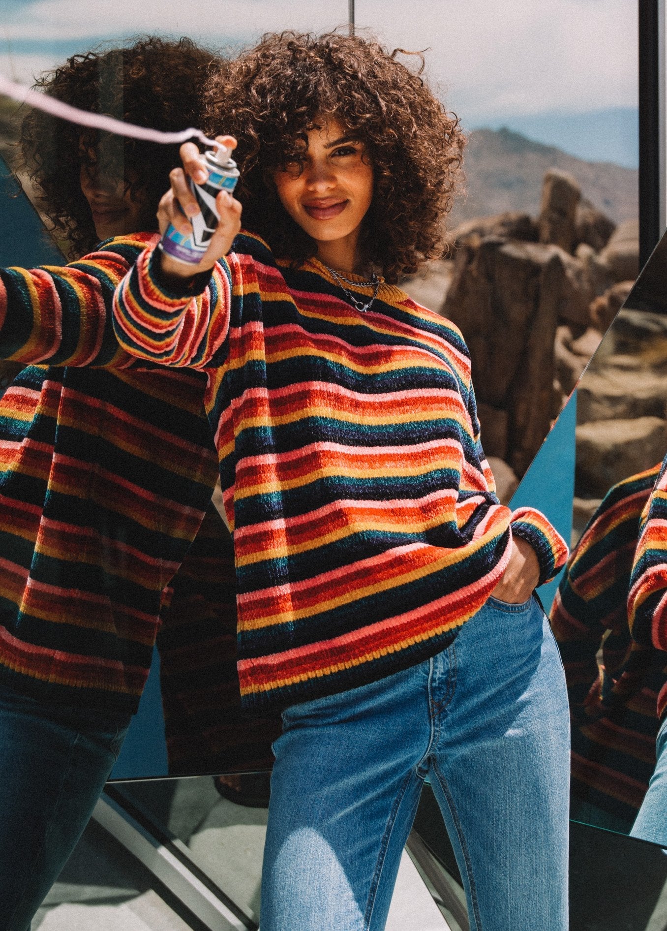 Prism Break Sweater - MULTI