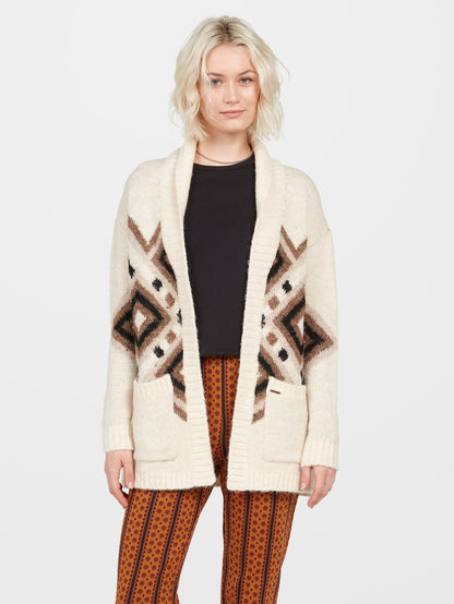 Aw Peow Cardigan - SAND