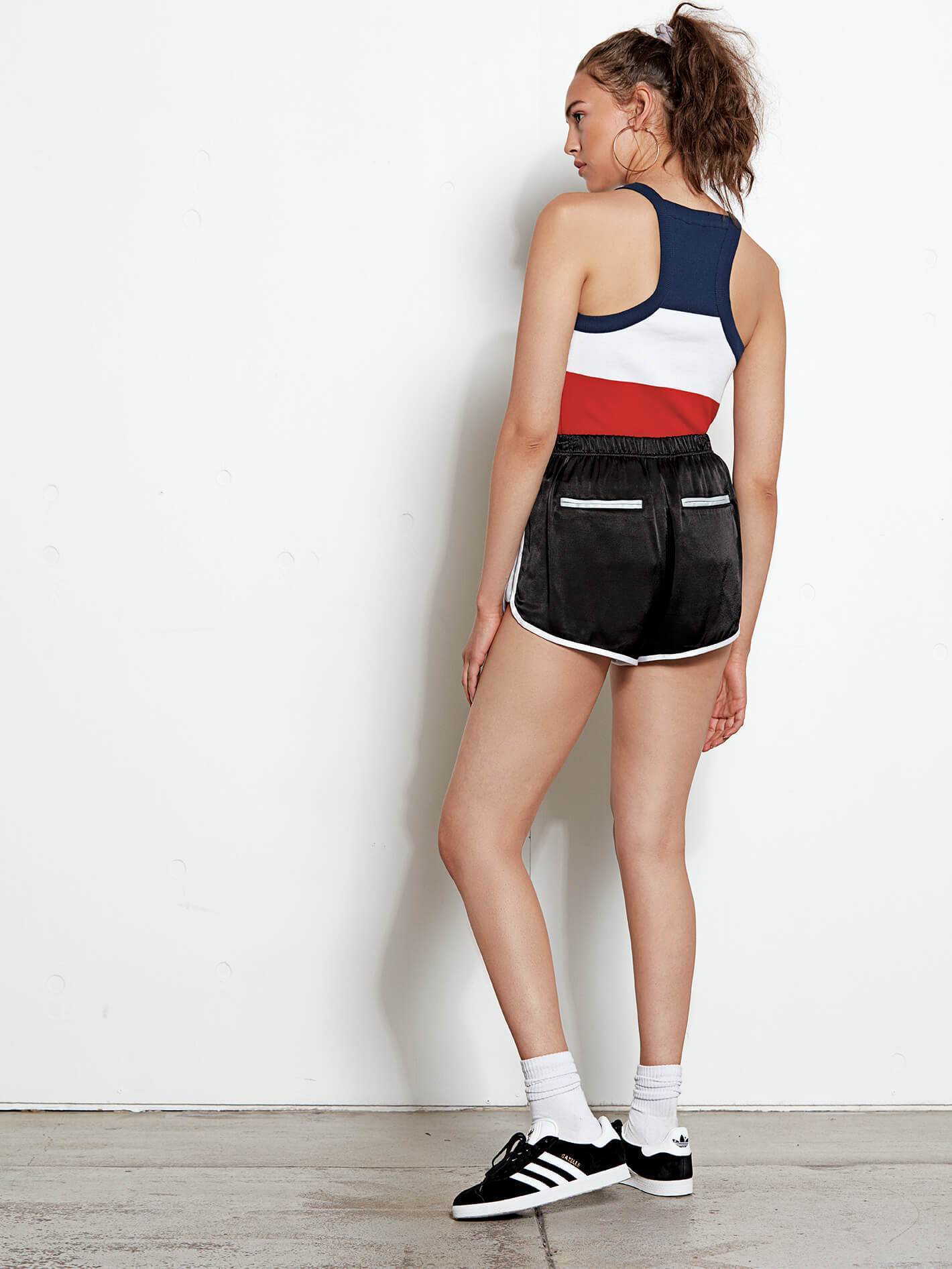 GMJ Runner Short - Black