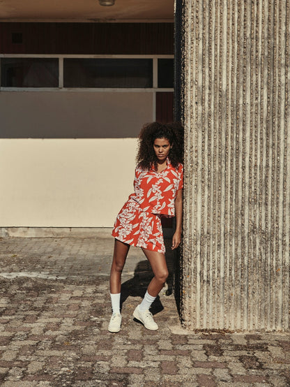 Aloha Ha Short  - Red