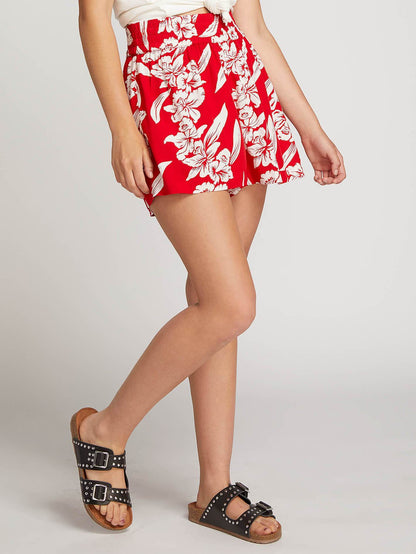 Aloha Ha Short  - Red